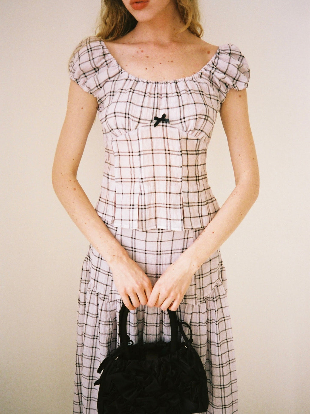 Pat Top - Ballet Plaid