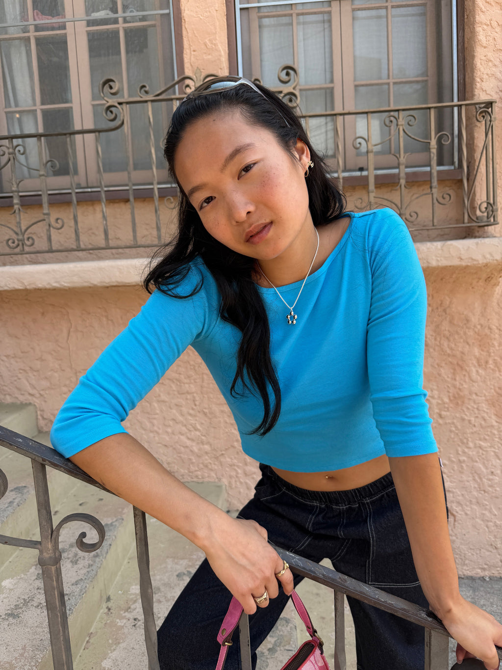 Nia Top - Turquoise