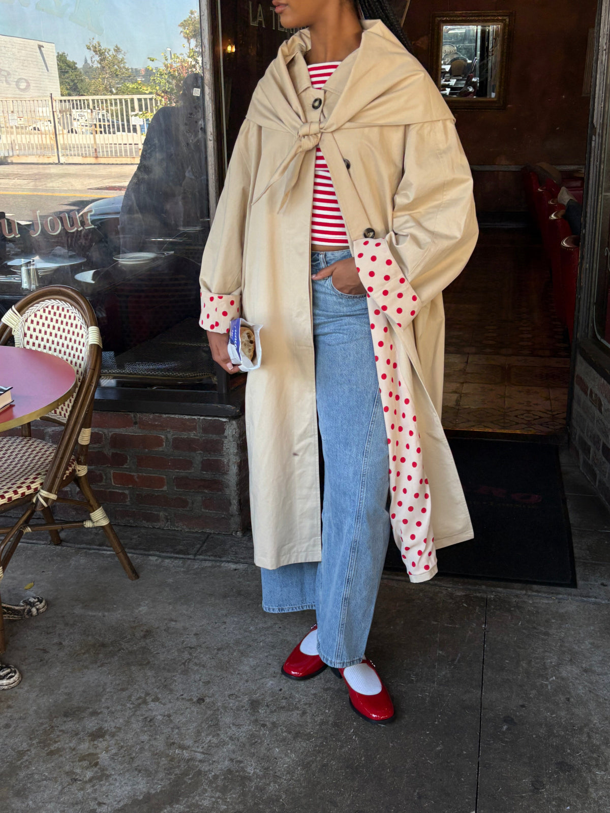 Olson Trench - Scarlett Dot