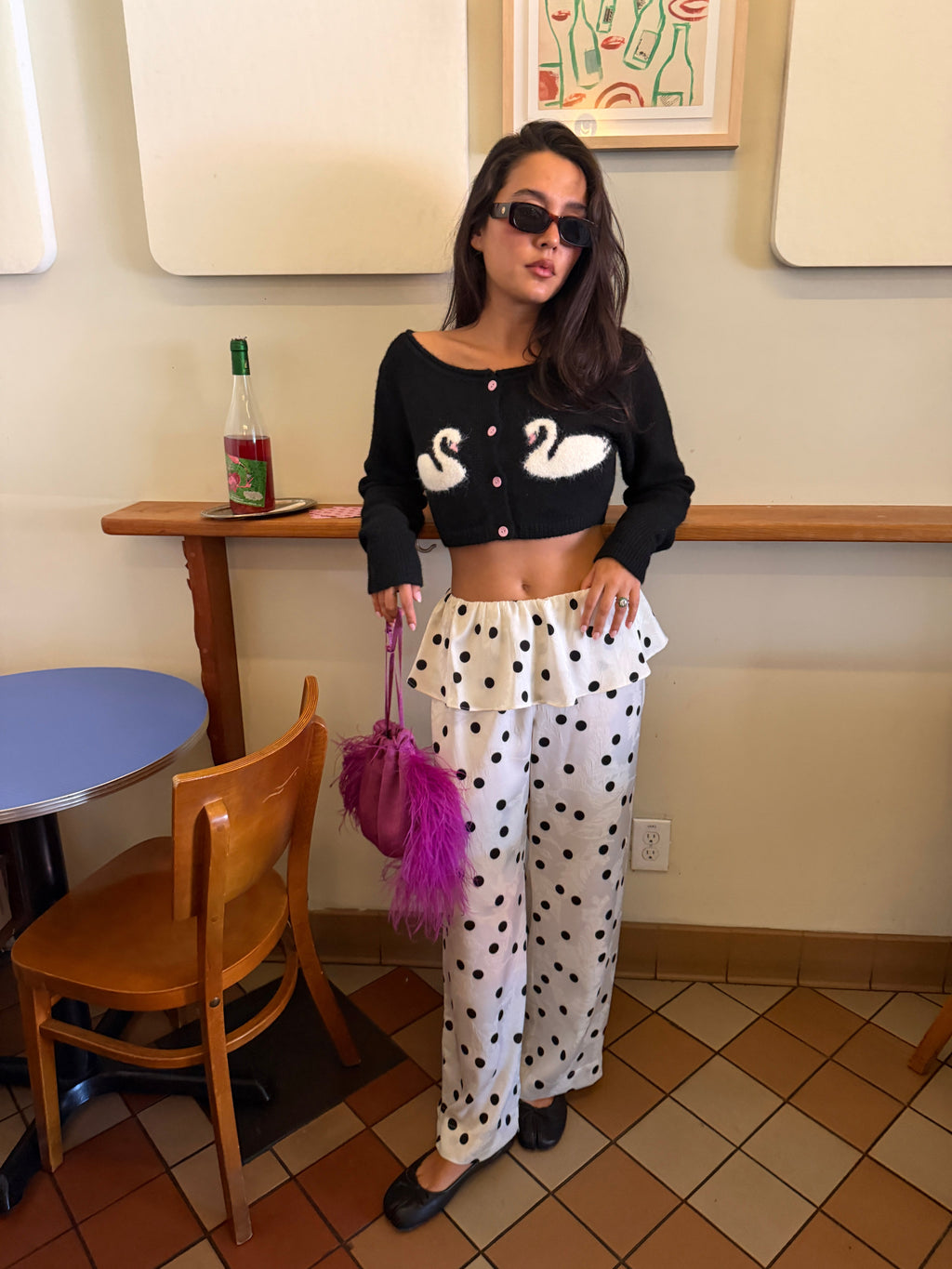 Renee Pant - White Dot