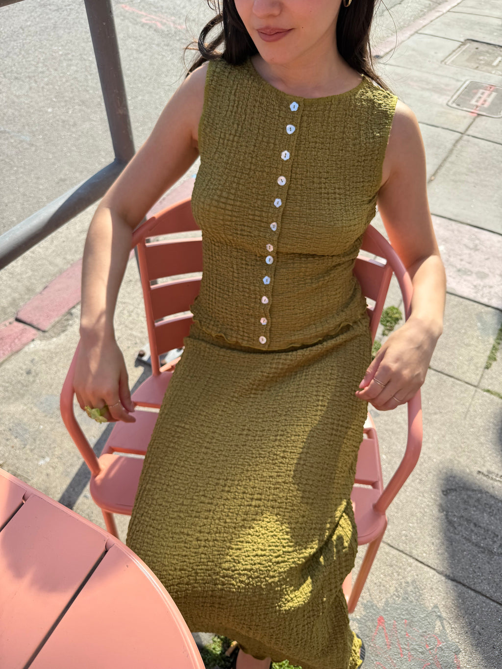 Summer Top - Olive
