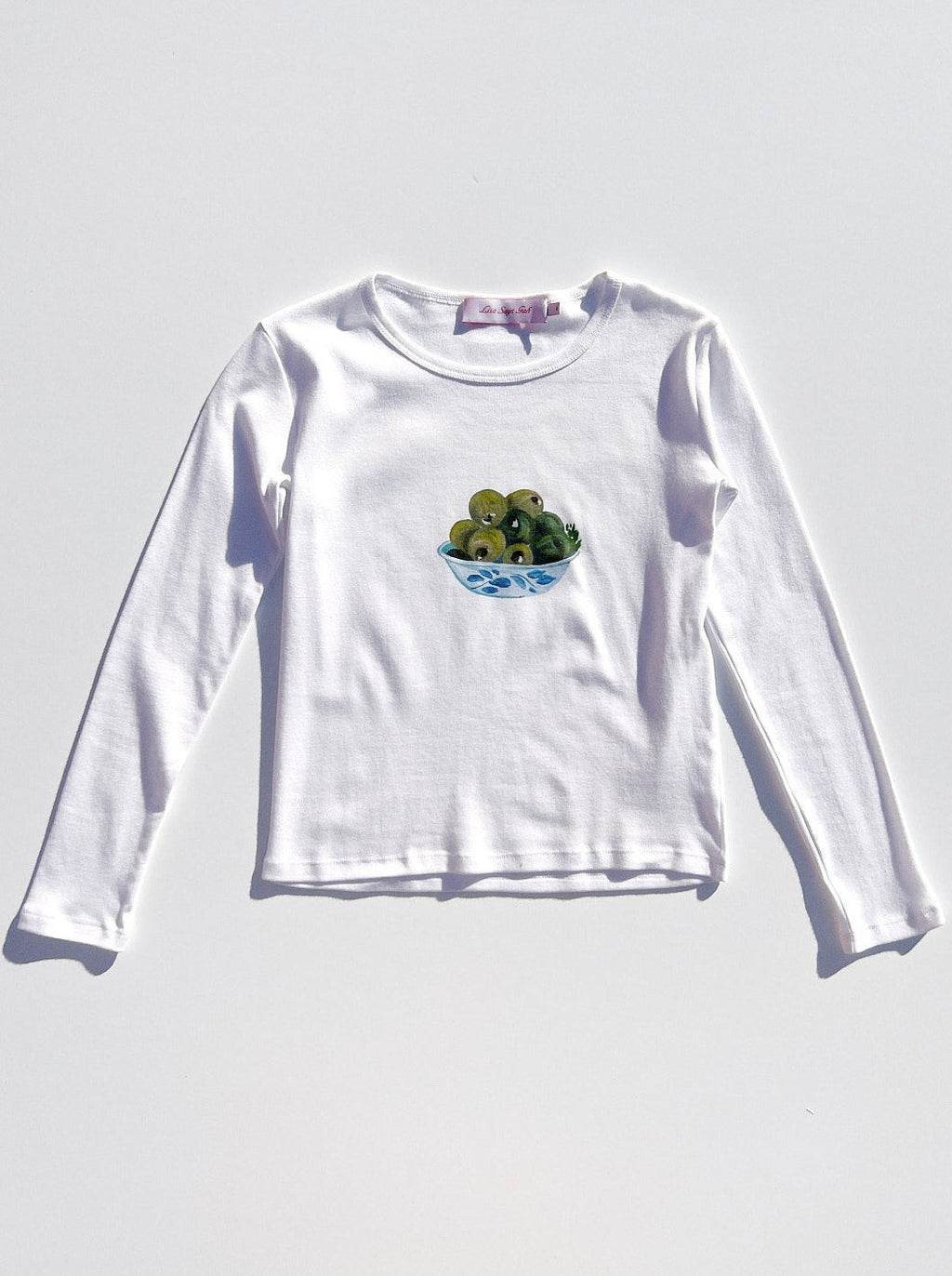Dana Long Sleeve Tee - Olive Bowl