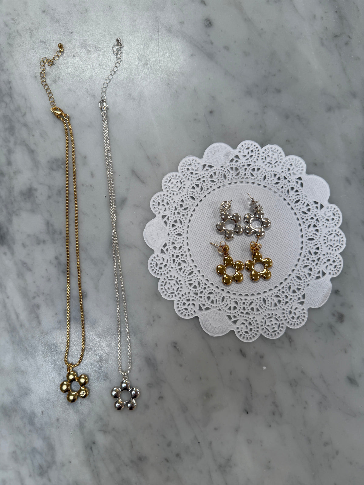 Florette Necklace - Gold