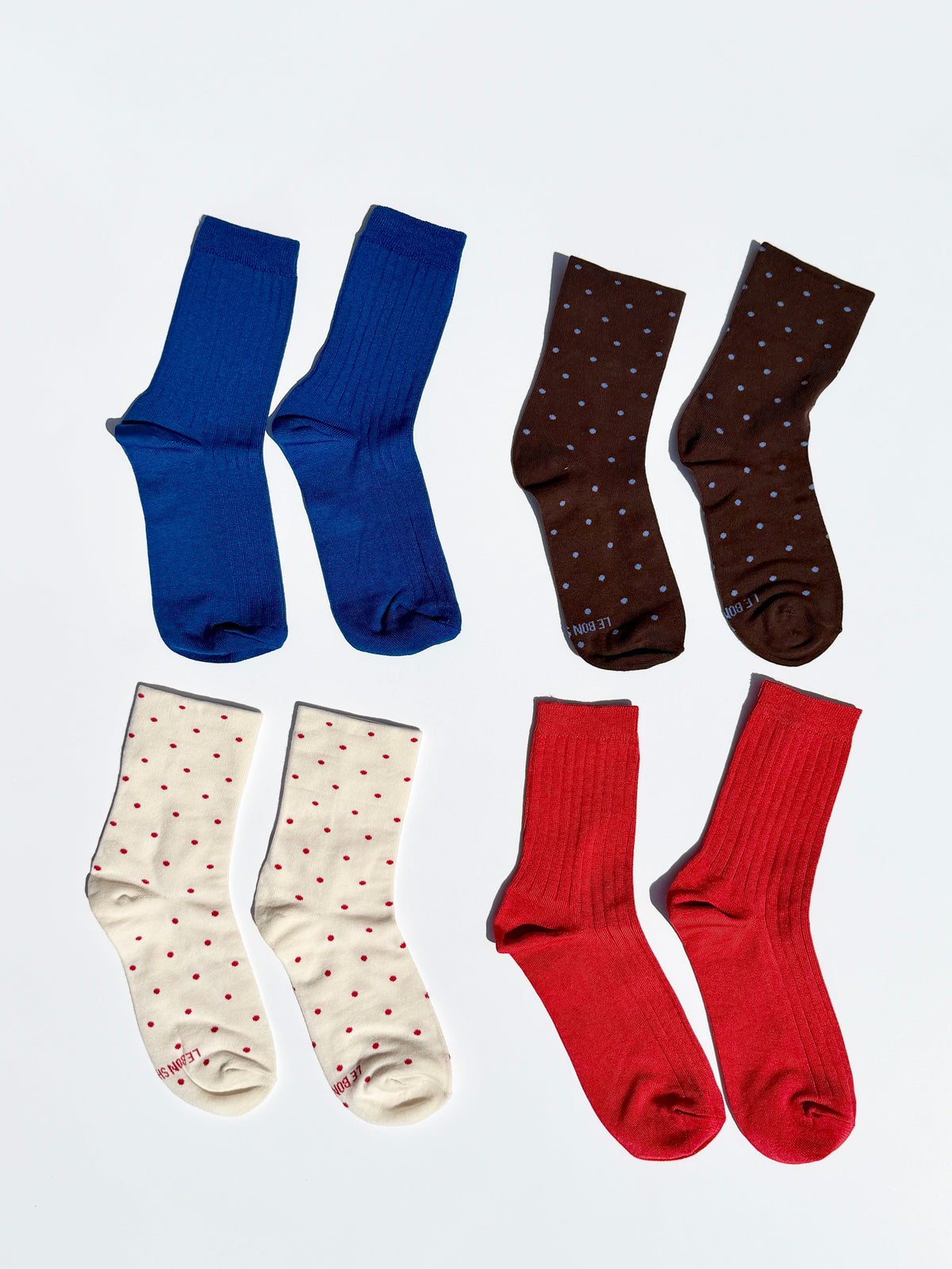 Her Socks - Cobalt