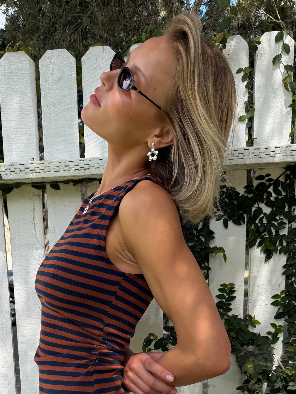 Florette Earrings - Silver