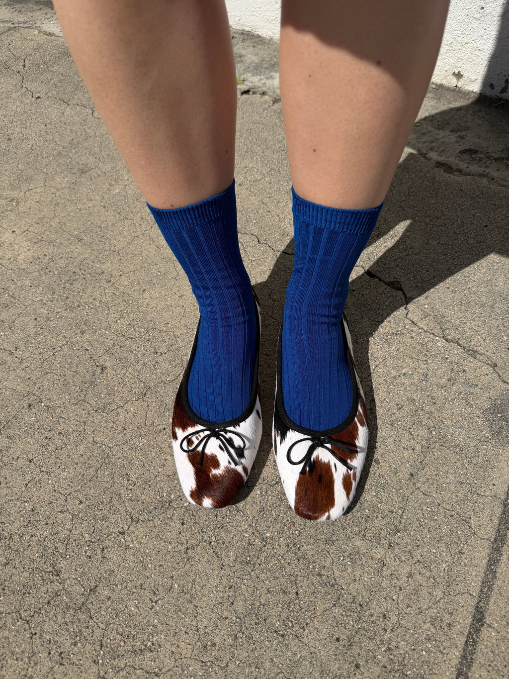 Her Socks - Cobalt