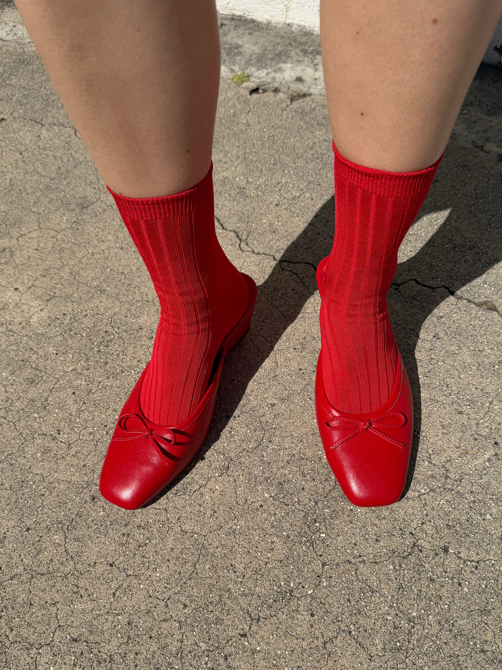 Her Socks - Classic Red