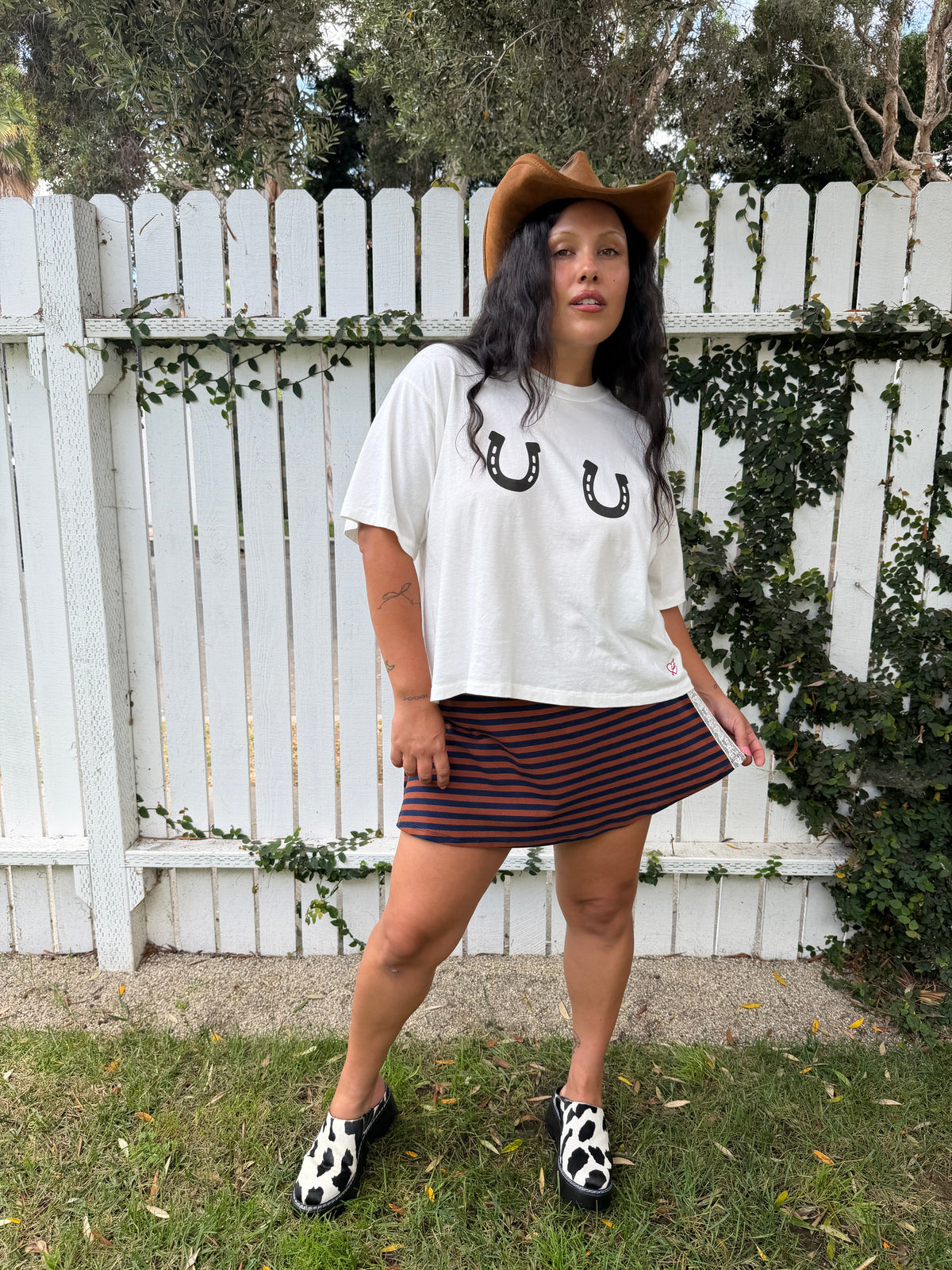 Lena Chunky Mule - Cow