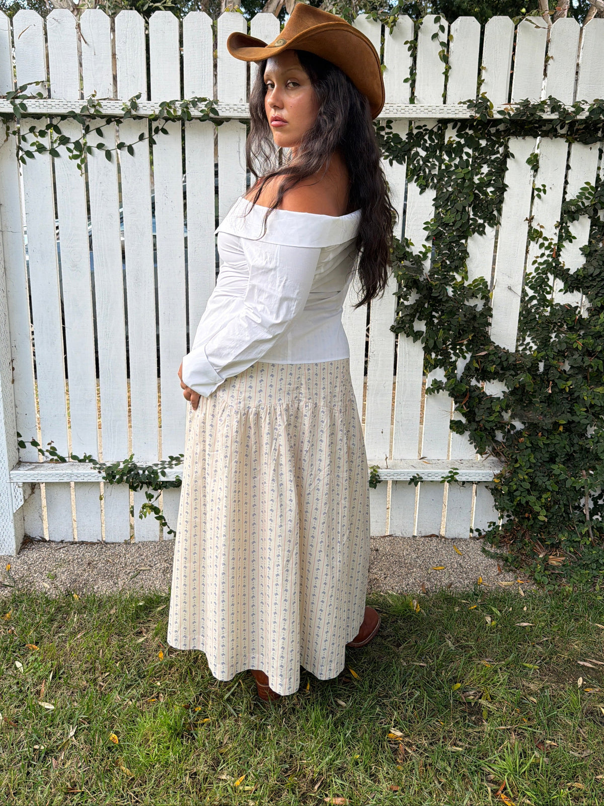 Penny Midi Skirt - Stable Toile