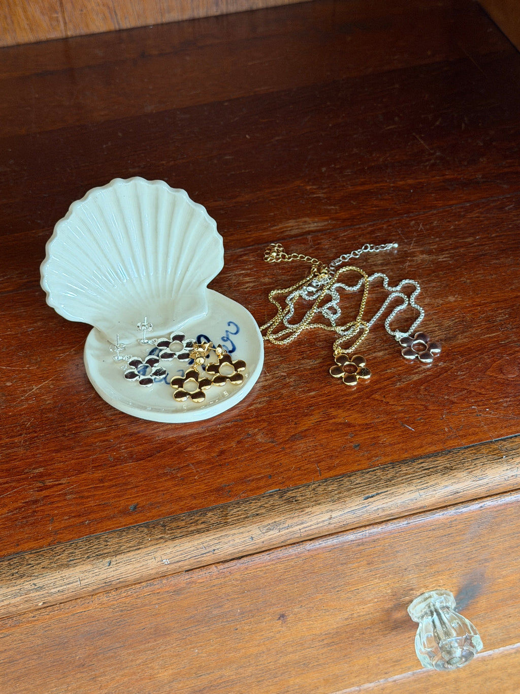 Florette Necklace - Gold