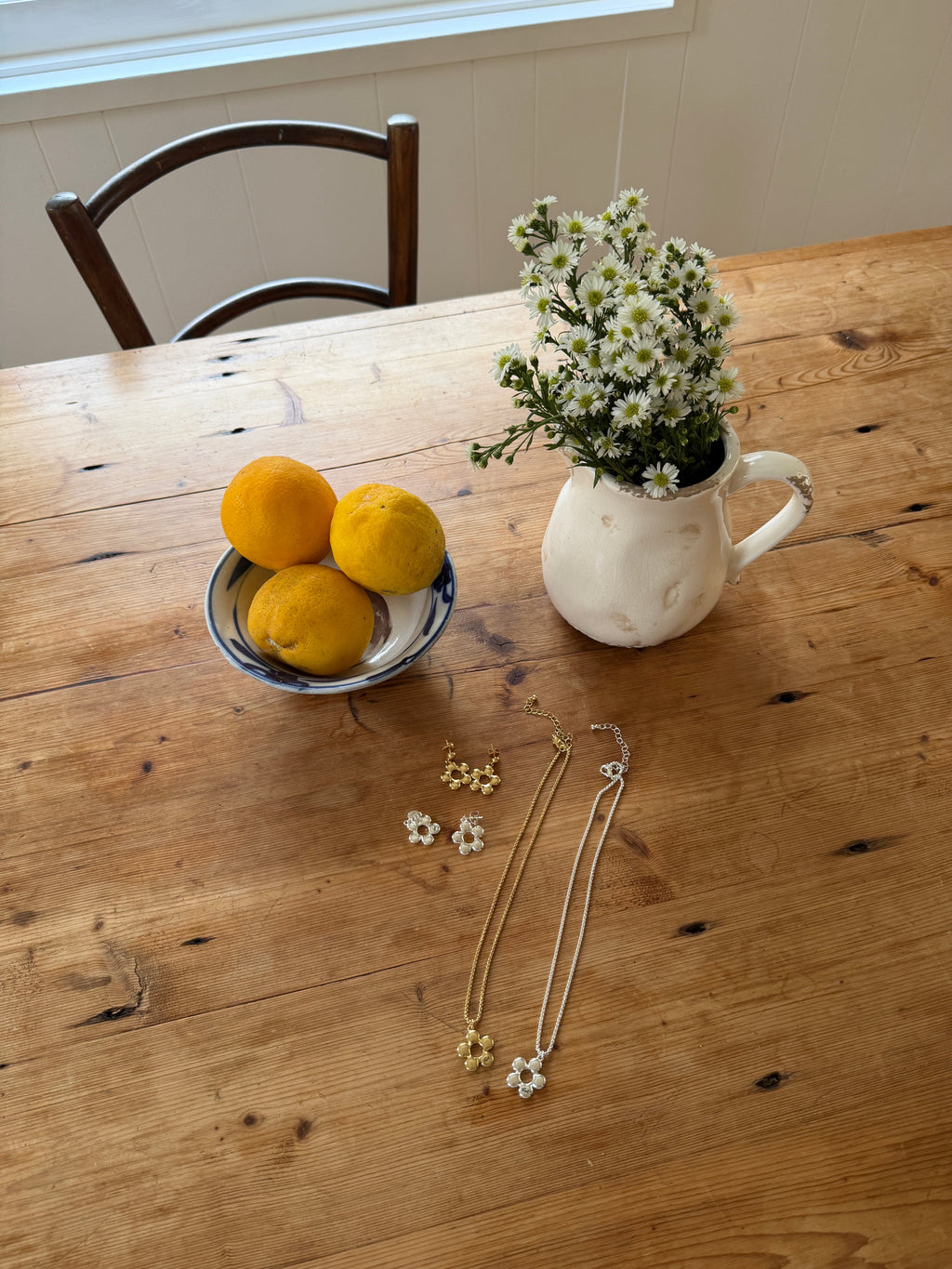 Florette Earrings - Gold
