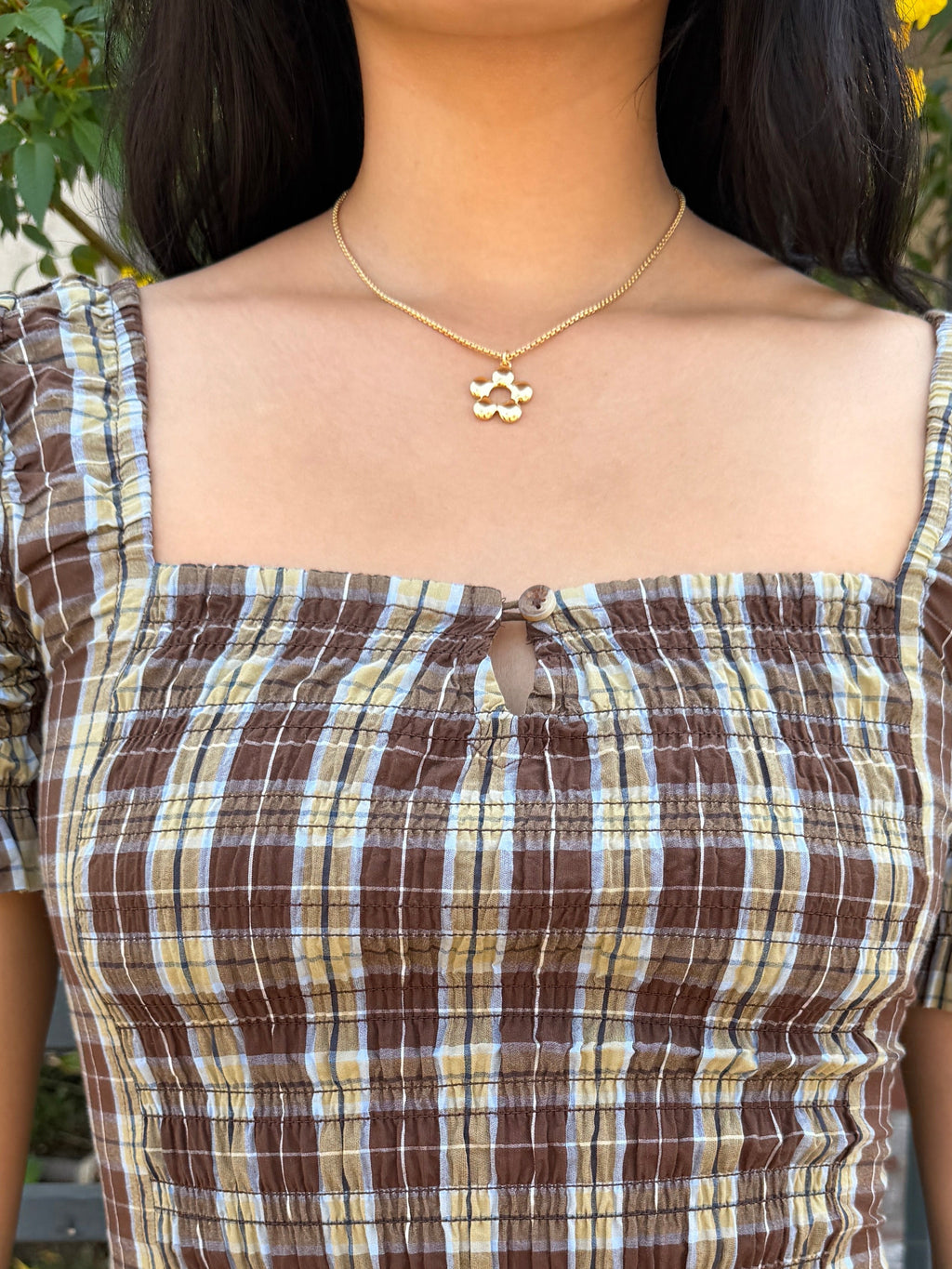 Florette Necklace - Gold