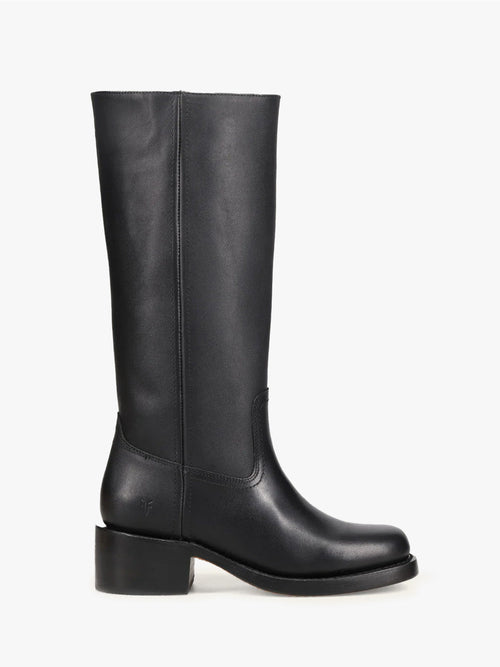 Campus Knee High Boot - Black