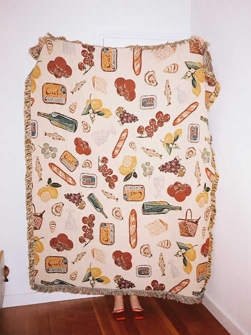 Archie Throw Blanket - Italian Summer