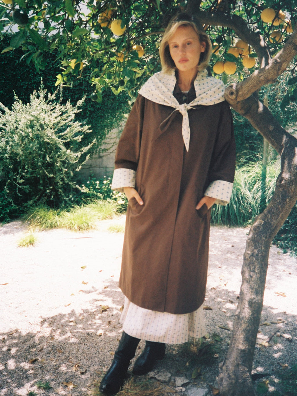 Olson Trench - Saddle/Stable Toile