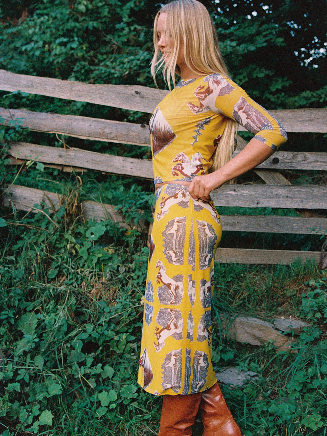 Sandy Midi Skirt - Heritage Horse