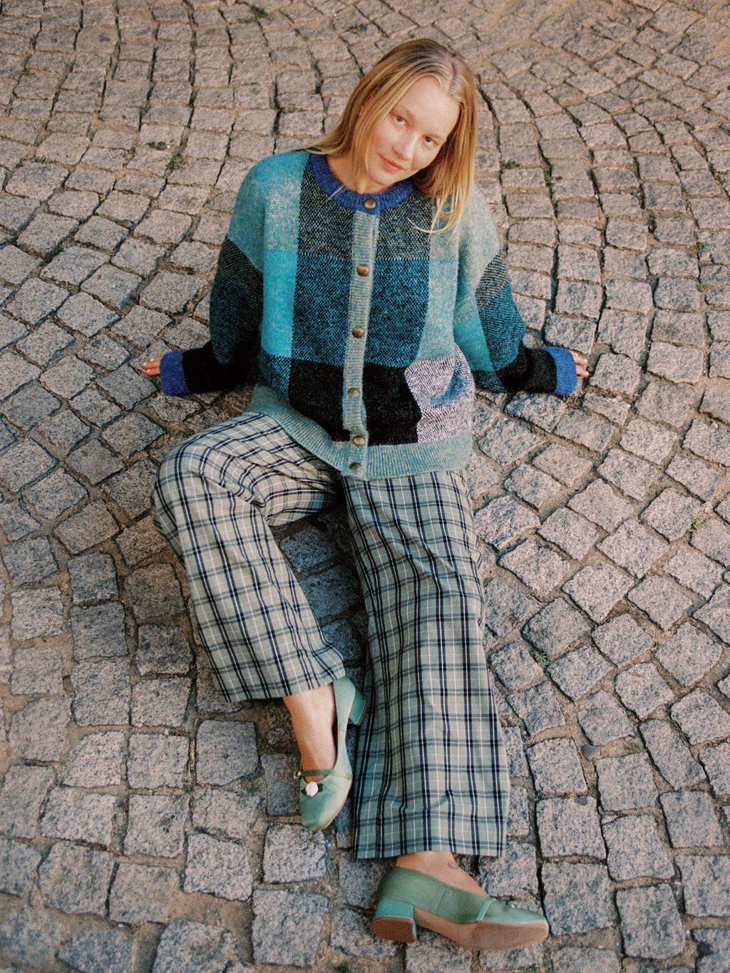 Lauda Cardi - Prairie Plaid