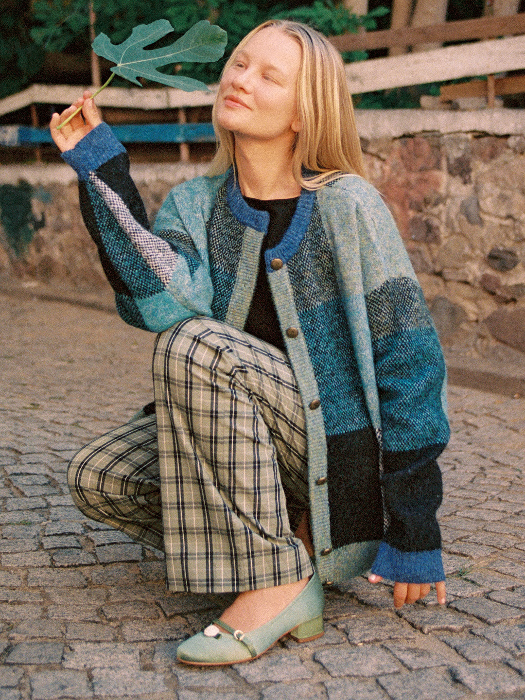 Lauda Cardi - Prairie Plaid