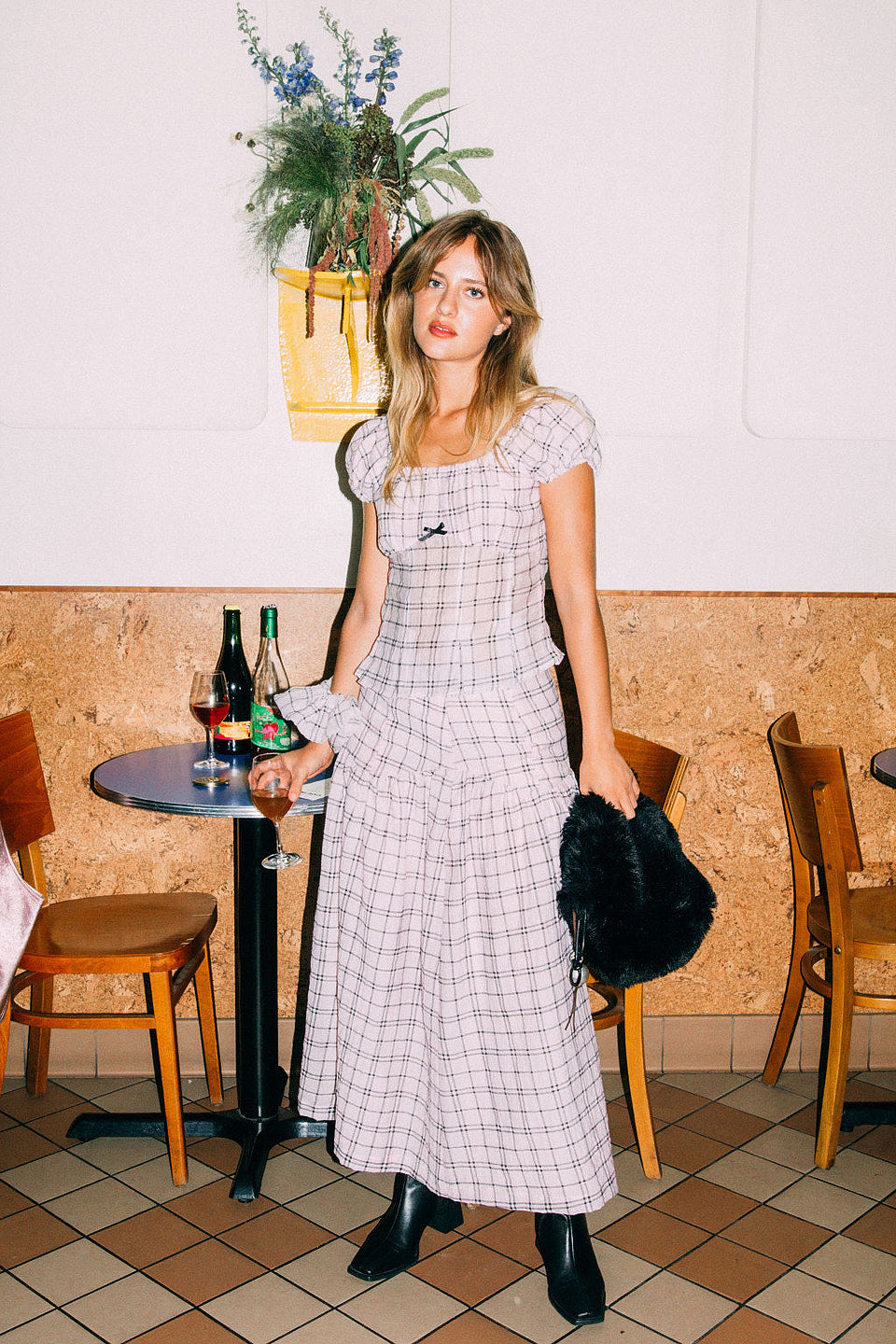 Pat Top - Ballet Plaid