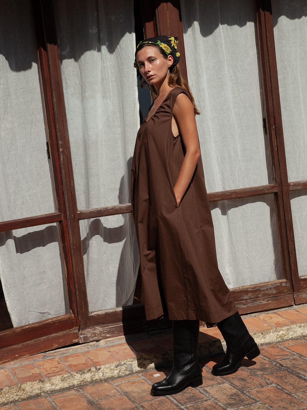 Peggy Dress - Chocolate