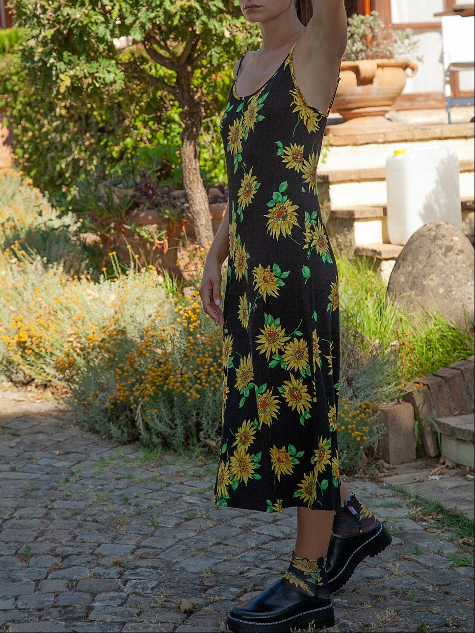 Lena Chunky Mule - Black
