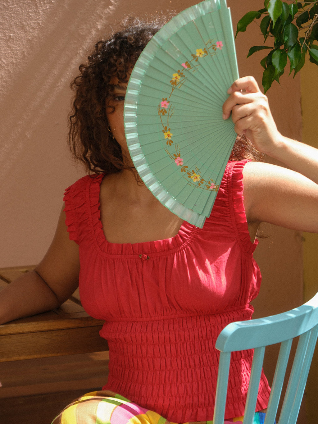 Hallie Top - Cherry