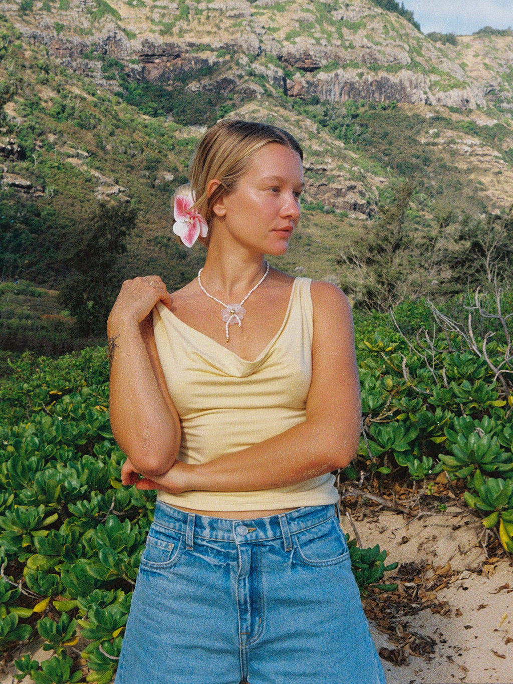 Jean Top - Yellow
