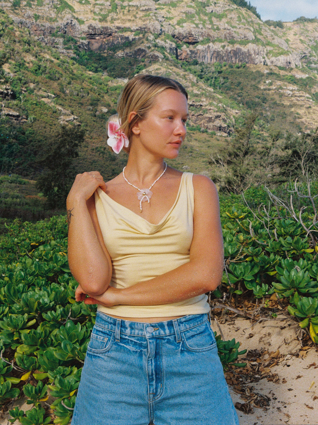 Jean Top - Yellow