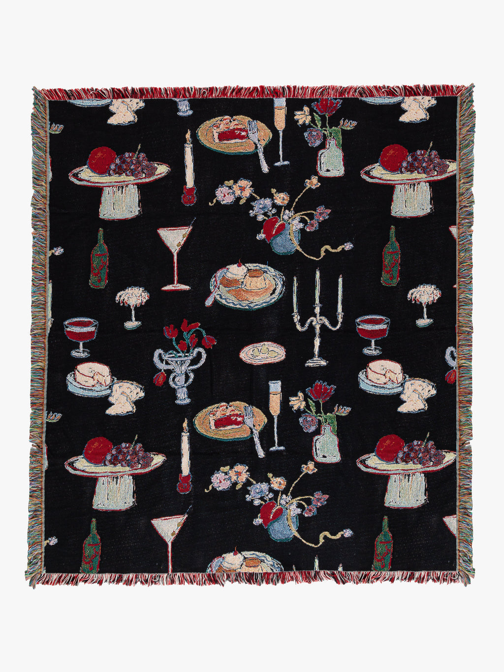 Archie Throw Blanket - Set The Table Caviar