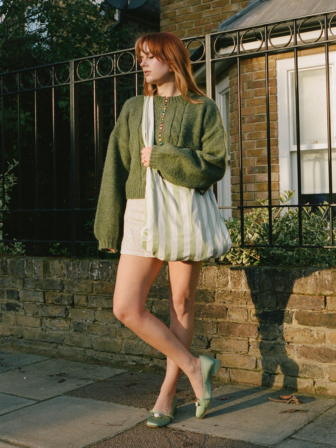Canonbury Cardi - Hunter Green