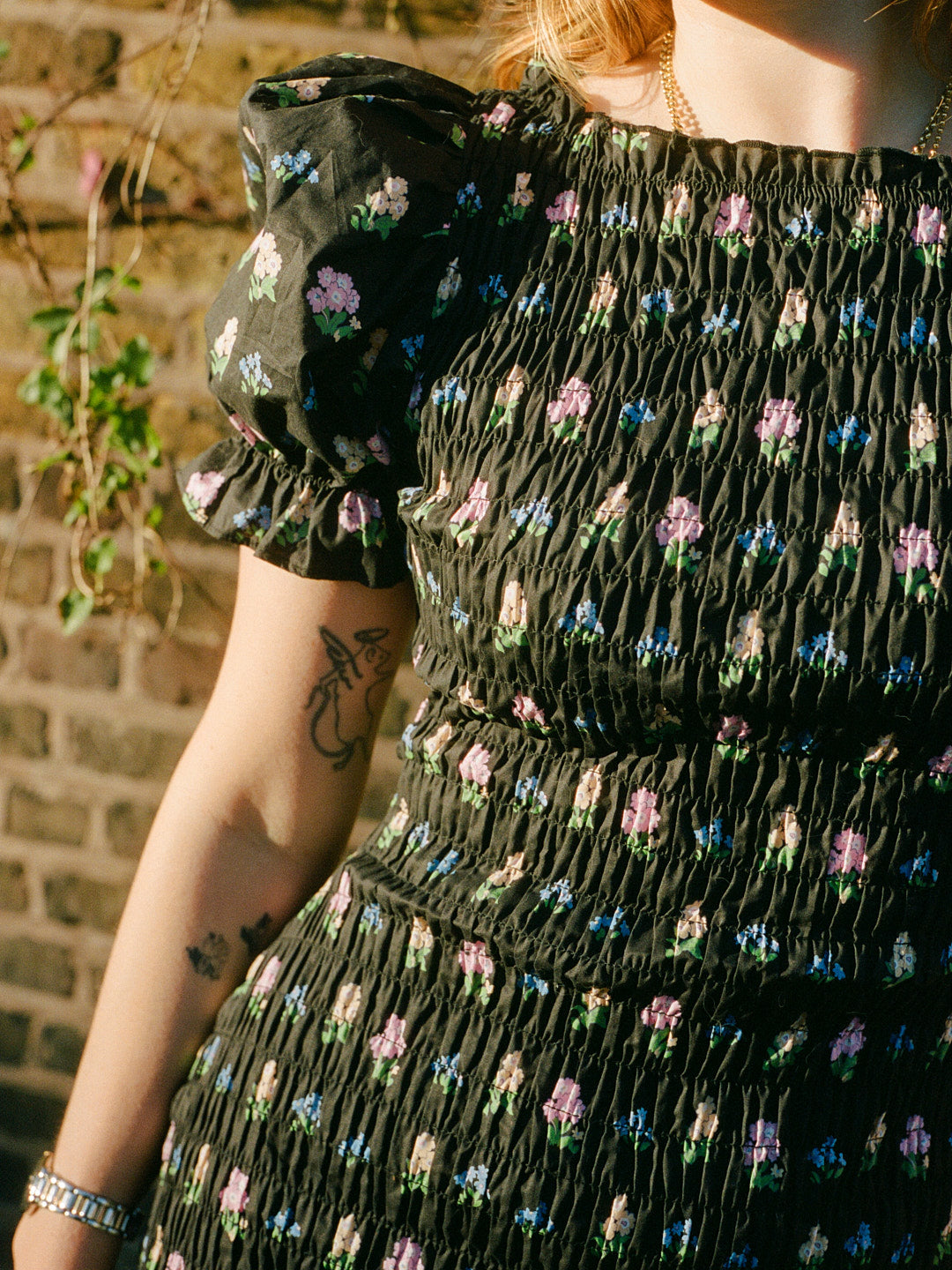 Soho Dress - Noir Garden