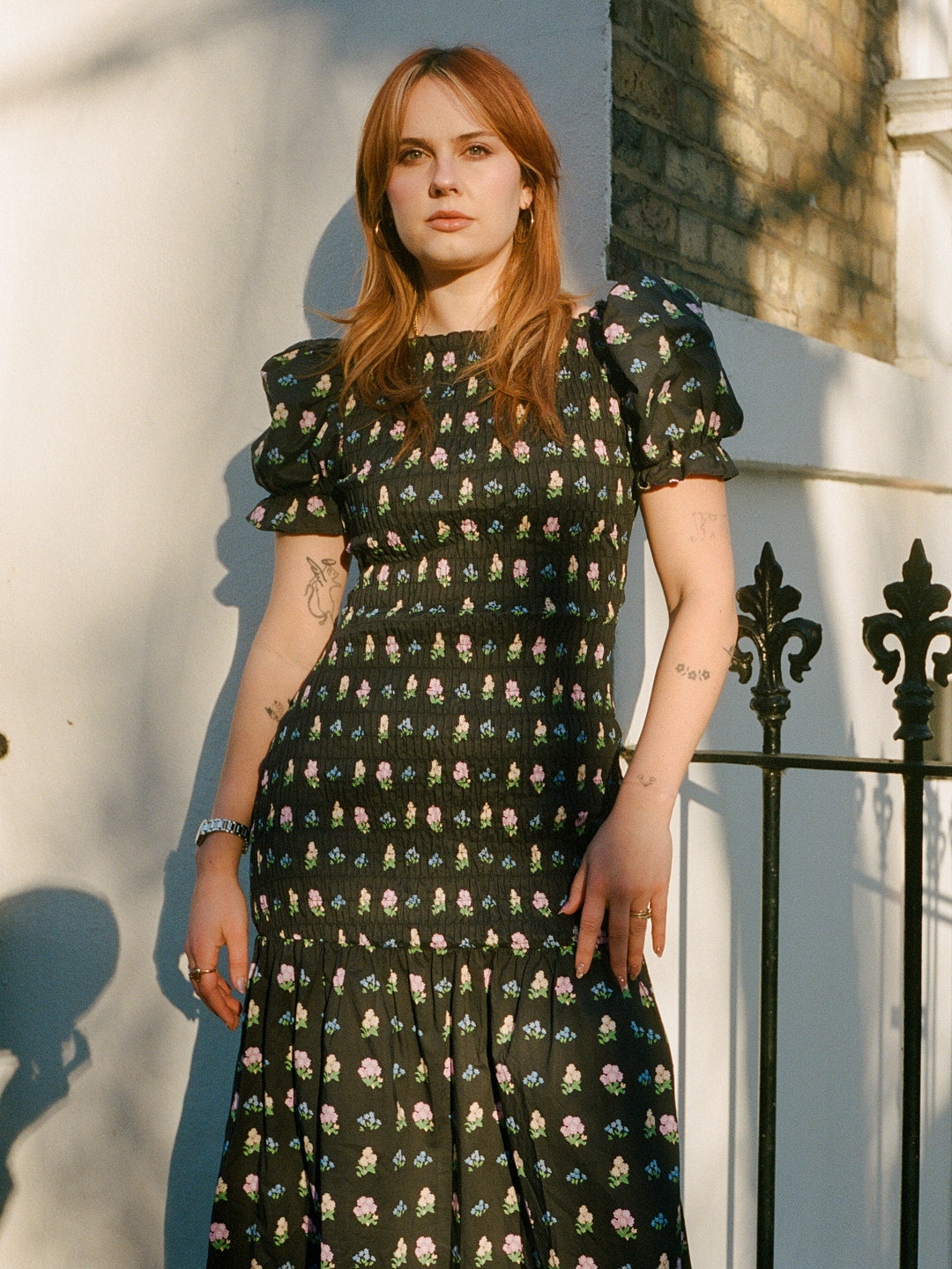 Soho Dress - Noir Garden