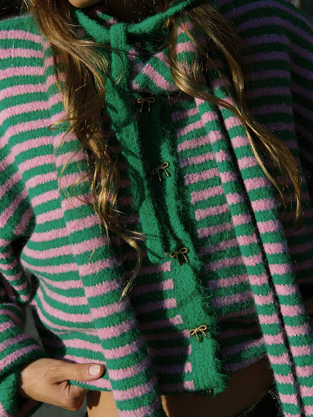 Alma Cardigan - Kelly Flamingo