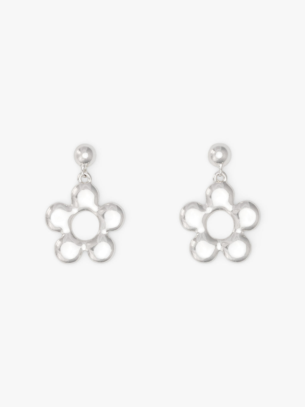 Florette Earrings - Silver