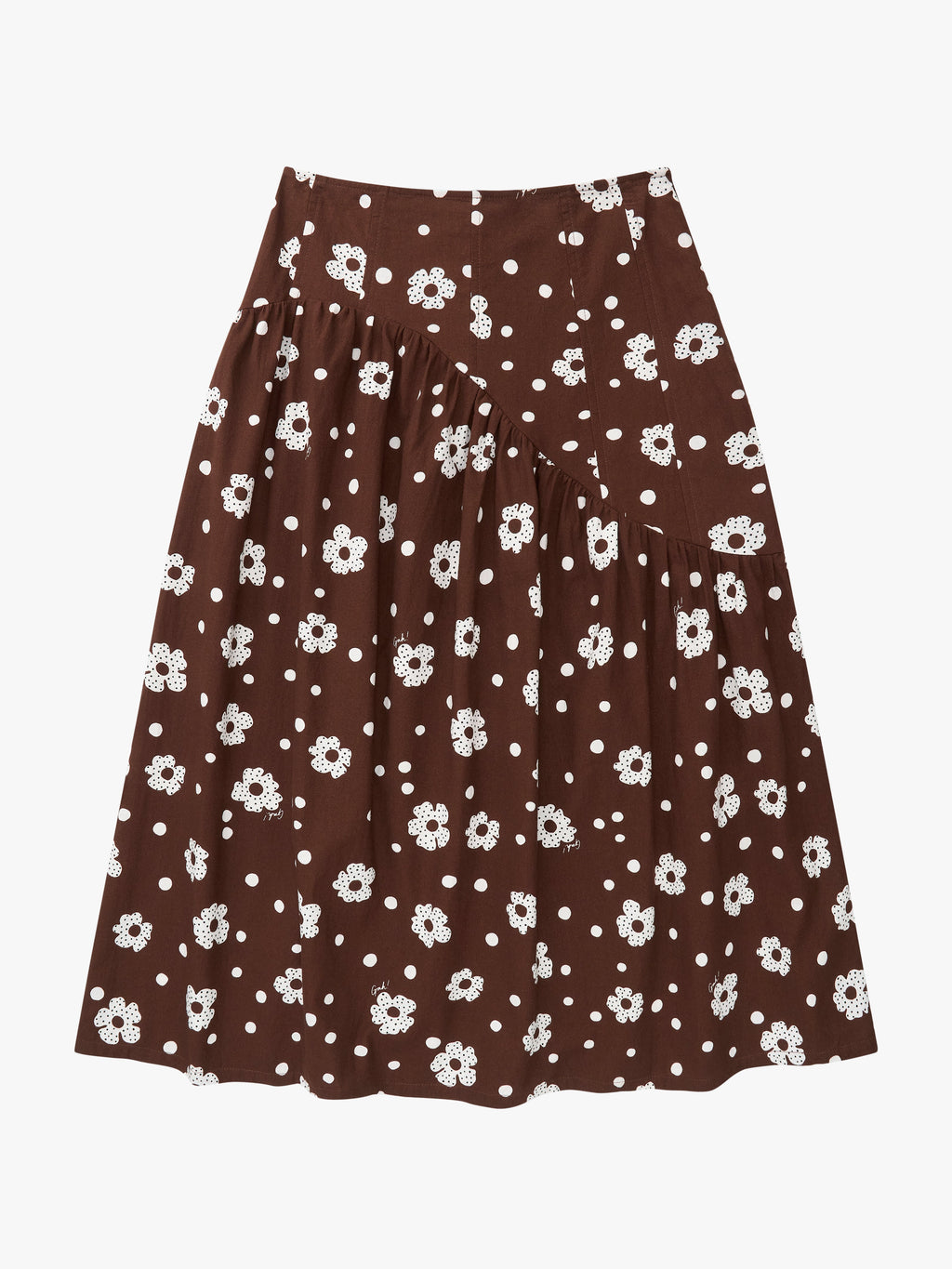 Maeve Midi Skirt - Mod Dot