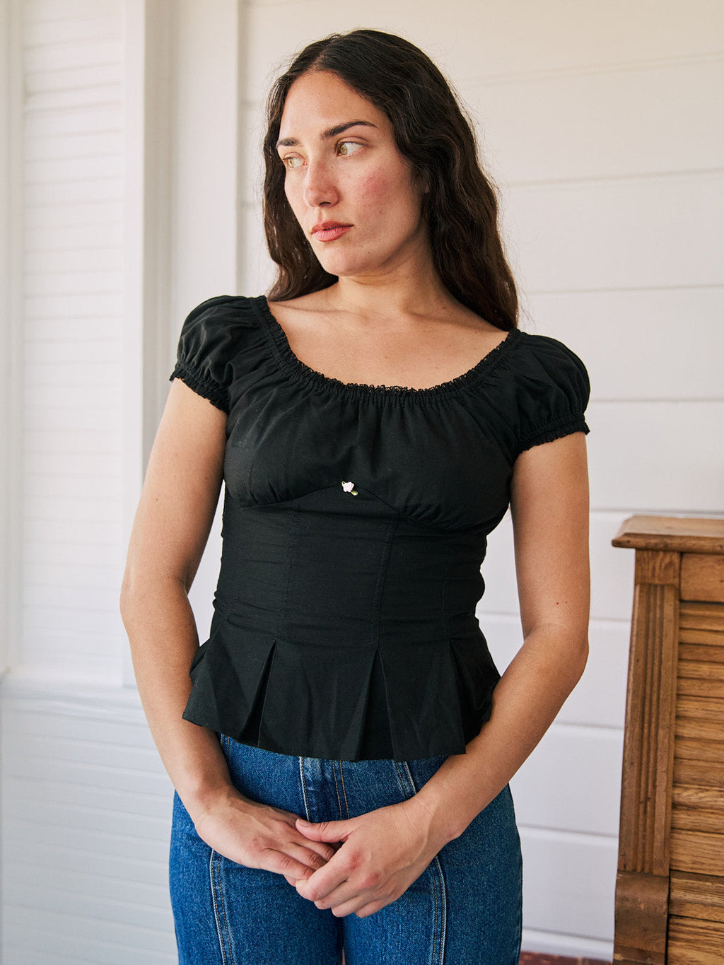 Pat Top - Black