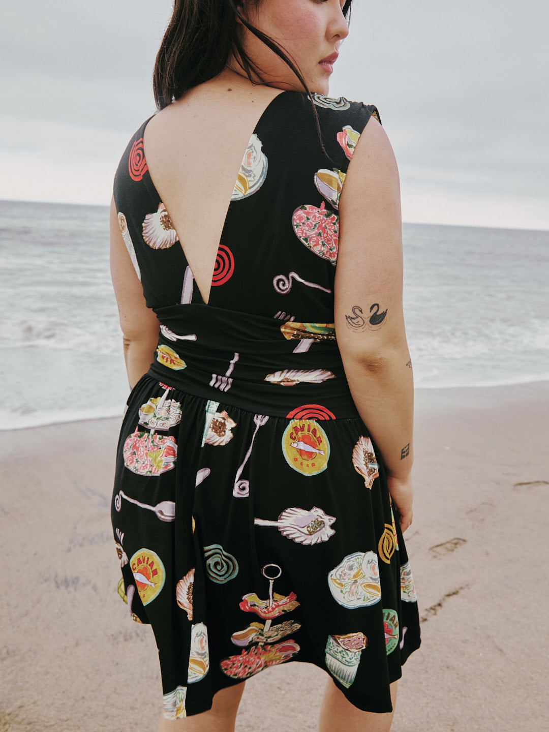 Mila Dress - Caviar Dreams Black