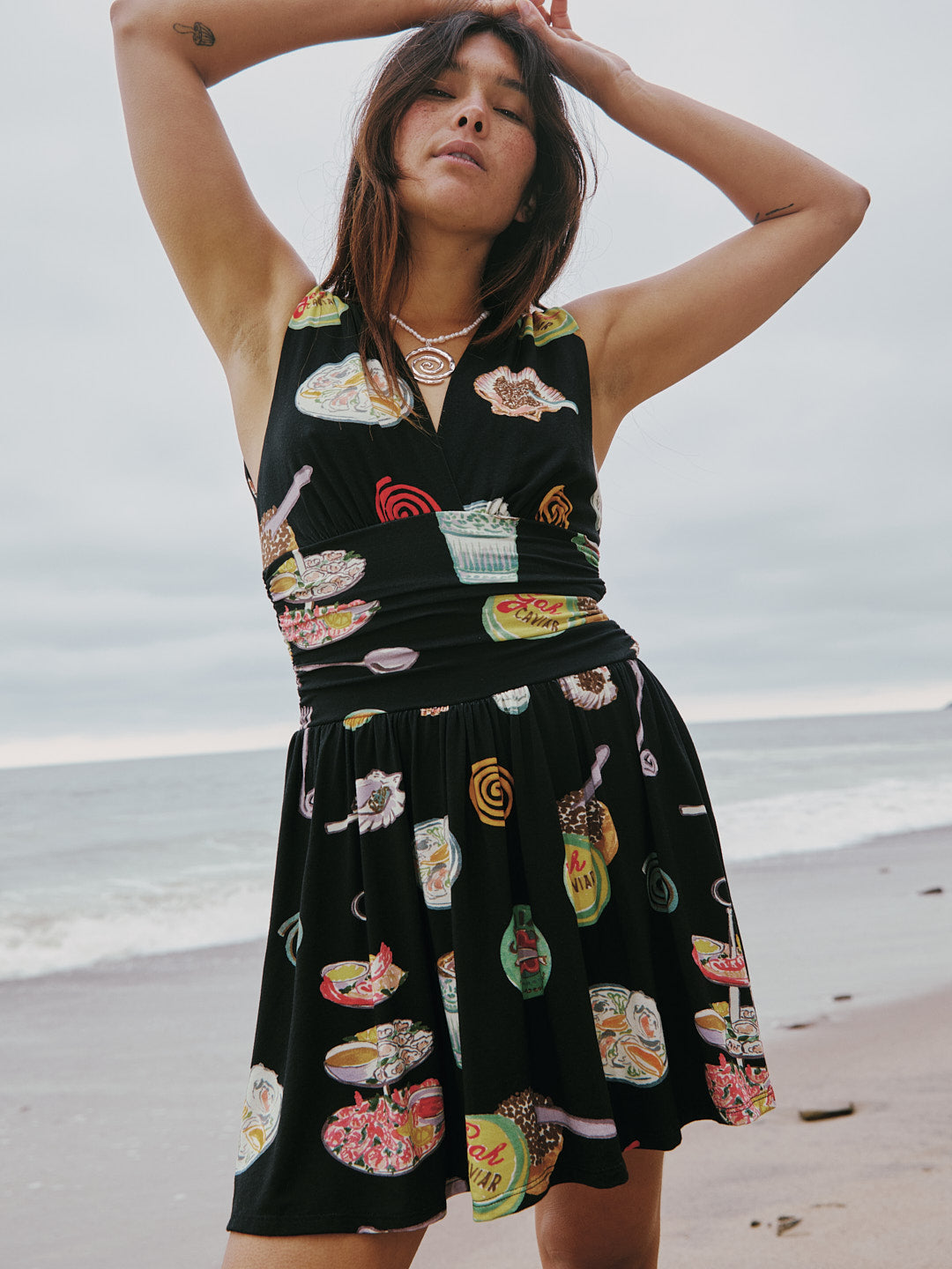 Mila Dress - Caviar Dreams Black