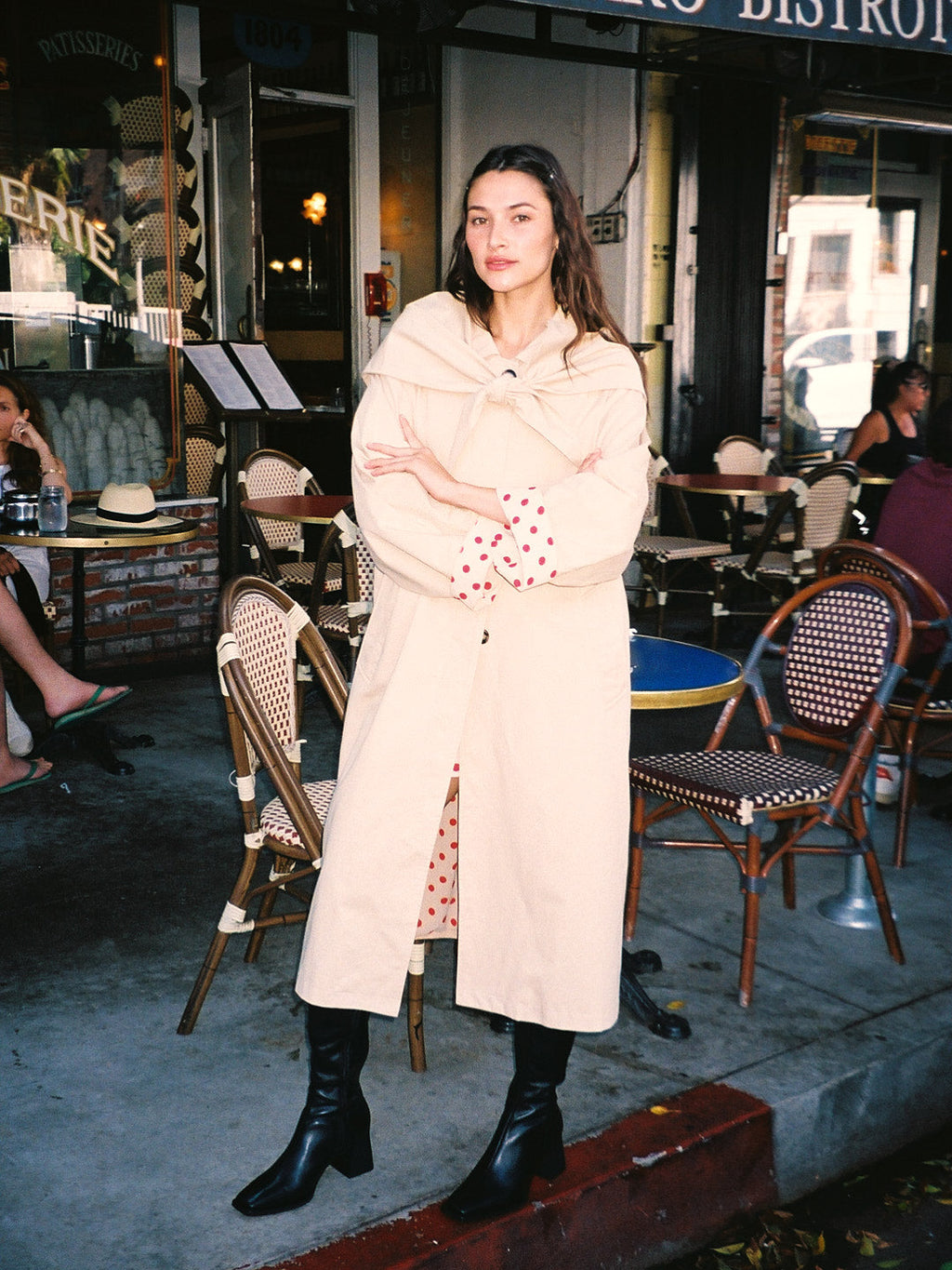Olson Trench - Scarlett Dot
