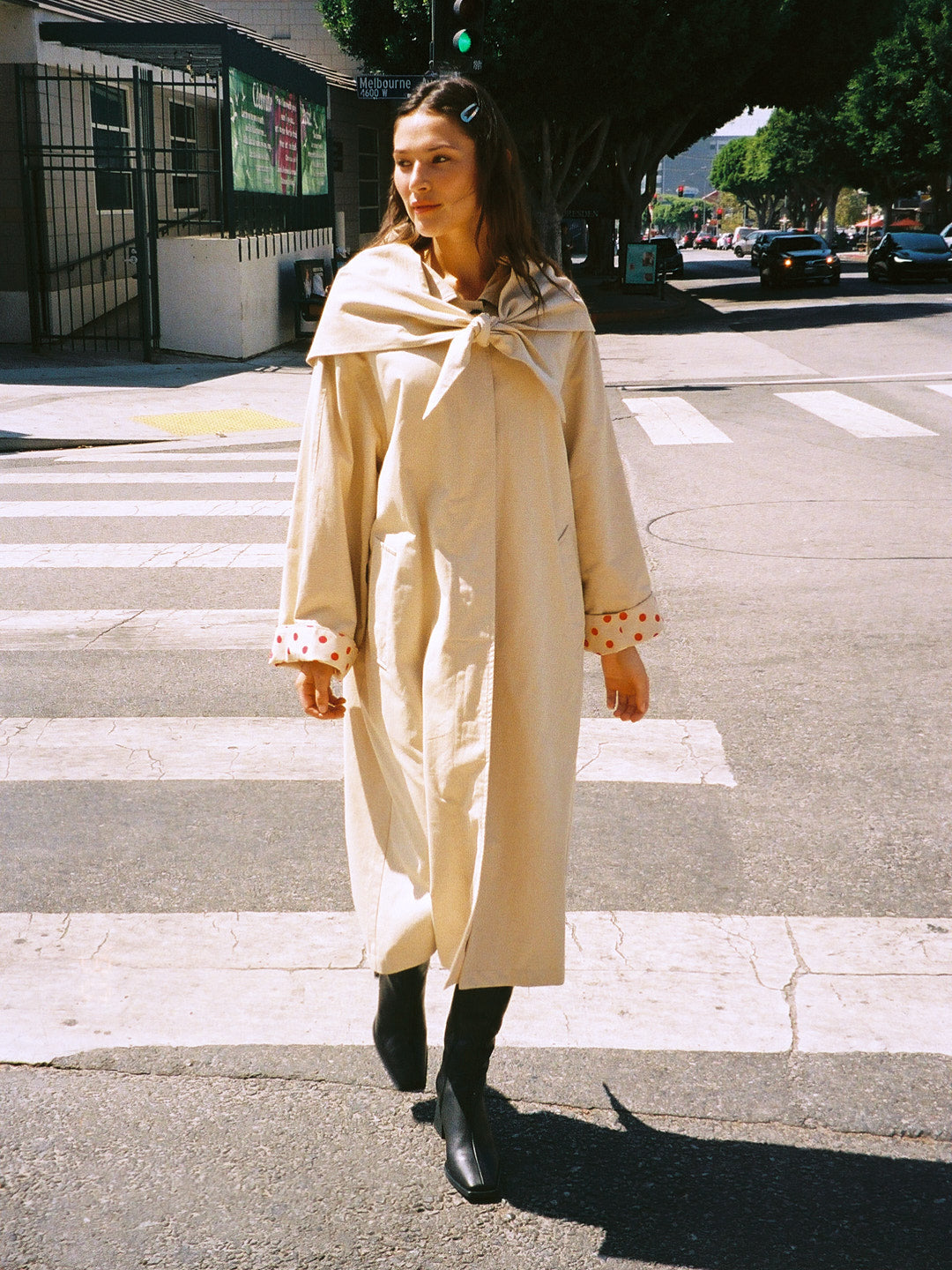 Olson Trench - Scarlett Dot