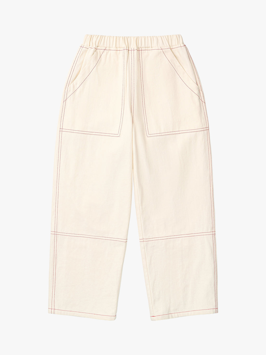 Rei Pant - Cream/Red