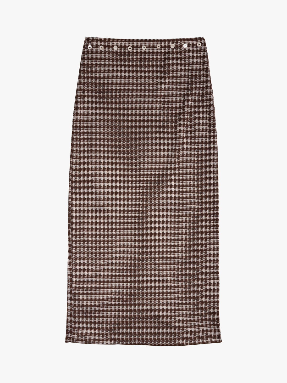 Sammy Skirt - Cocoa Plaid