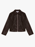 Shyla Jacket - Mocha Suede