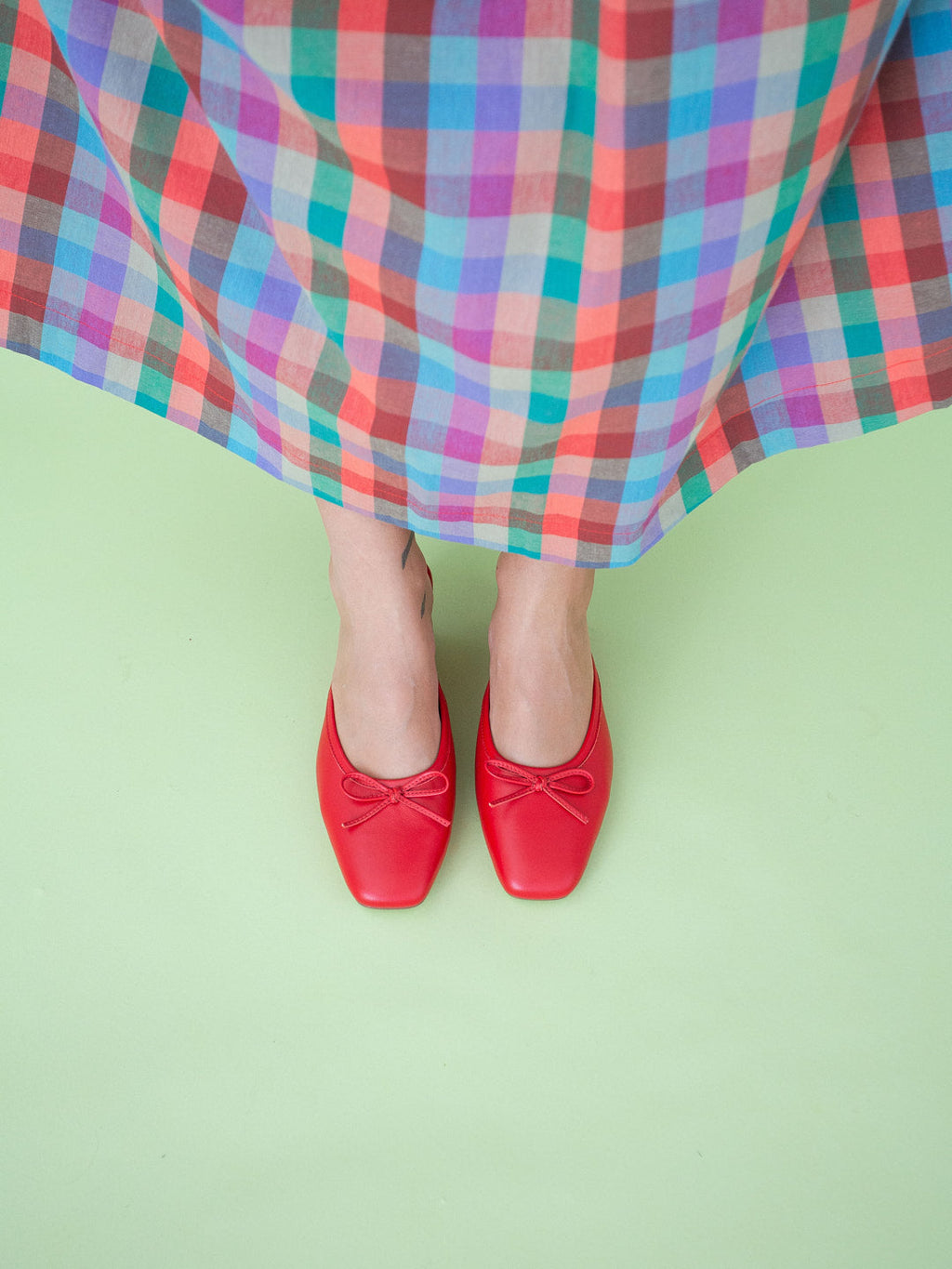Blair Wedge - Poppy Red