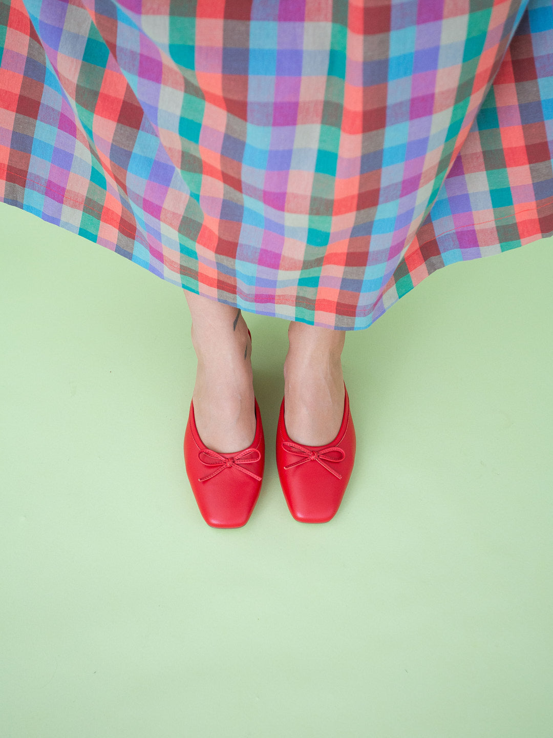 Blair Wedge - Poppy Red