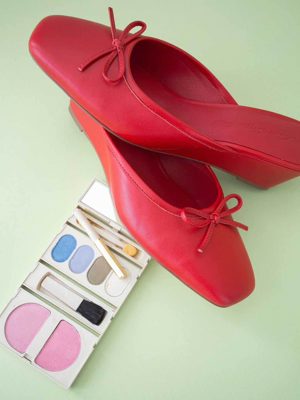 Blair Wedge - Poppy Red