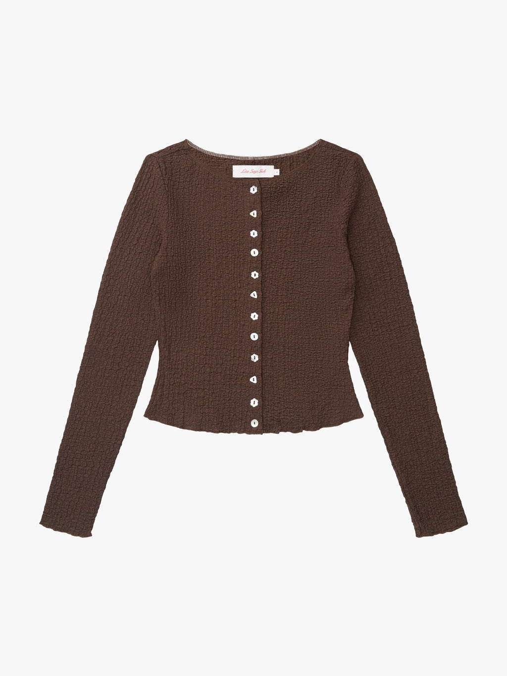 Summer Long Sleeve Top - Saddle
