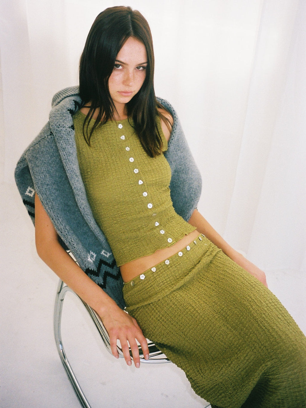 Summer Top - Olive