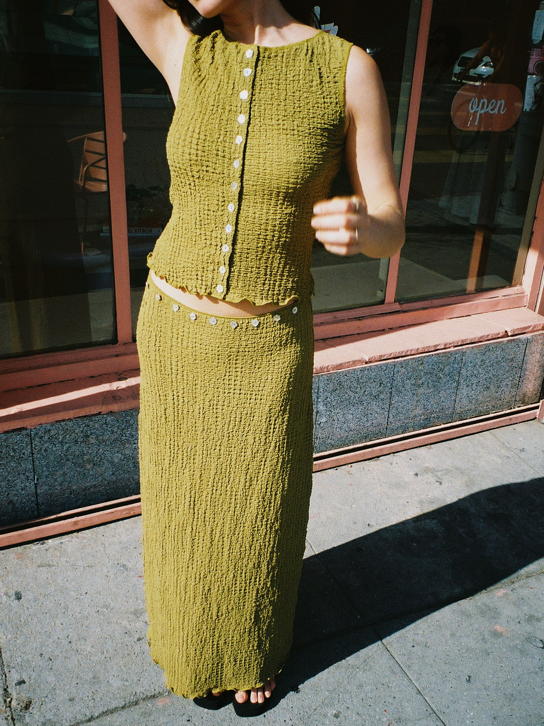 Summer Top - Olive
