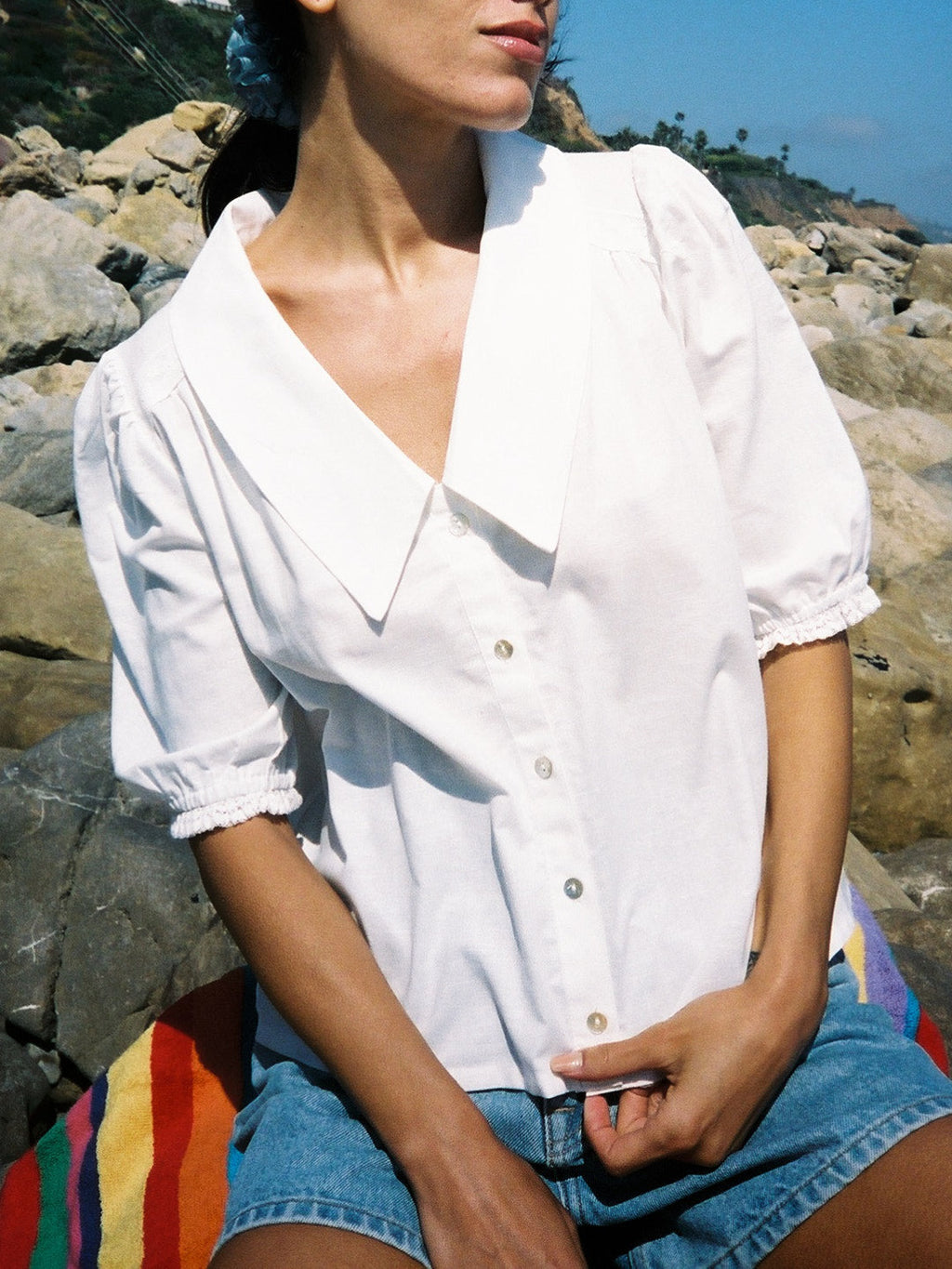 Sam Top - White
